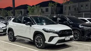 Toyota Corola Cross1.8Hybrid Premium safety GR- Sport ปี2022 ไมล์ 4หมื่นโล ราคาร่วงเยอะ #เพชรยนต์ 