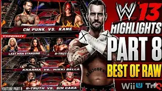 WWE 2K13  WII Universe Mode Raw HighlightsPart #8 wwe13 Mobile gameplay 