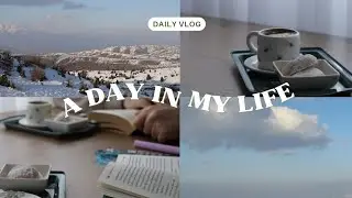 Day Vlog ❄️ | Slow Living, Coffee, Reading & Simple Routines