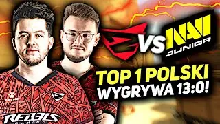 TOP 1 POLSKI WYGRYWA 13:0 z NAVI JUNIOR! 🔥