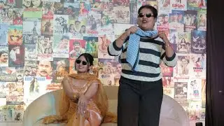 Recreating the iconic 'Karale Karale' from Udayananu Tharam for sisters mollywood night