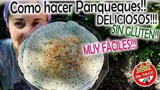 PANQUEQUES sin gluten DELICIOSOS!!!!!