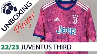 Juventus Third Jersey 22/23 (Kitgg) Player Version Unboxing Review
