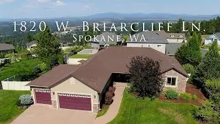 Aerial Preview for 1820 W Briarcliff Ln, Spokane, WA 99208
