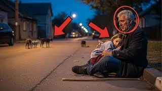 Grandfather Fights Off Dog Pack To Protect His Granddaughter During Evening Walk Home
