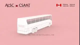 Military Coach Bus