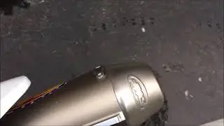 CRF230 con escape FMF🔥 IMPRESIONANTE SONIDO!💥