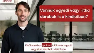 Vannak egyedi vagy ritka darabok is a k&iacute;n&aacute;latban?