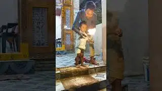 Dasara Celebrations 2025 #dasaracelebration #dasara2025 #nishalkrishna #crackers