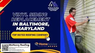 Vinyl Siding Replacement in Baltimore, Maryland - McHenry Roofing