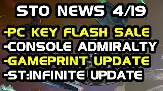 Новости STO от 19 апреля: обновление &laquo;3D-печатные корабли&raquo; (Gameprint) | Распродажа флеш-ключей для ПК