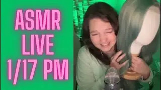 Head Thing - IYKYK! ASMRtist Cracks Up On Live Stream. Multi Trigger, Whispering + Music. Whee! 💚