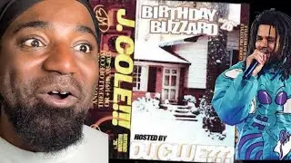 J COLE IS IN ANOTHER TIMELINE?! Birthday Blizzard (FULL EP) REACTION