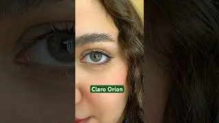 Renkli Lens : Claro Farkını Hissetmeye Hazırmısın !! Claro Orion #lens #makyaj #trend #m&uuml;zik