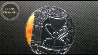 $2 Silver Coin Niue 2013 - Holy Grail Mysteries of History 2 oz