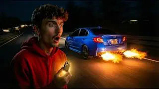 $80,000 Highly Modified Subaru WRX Shoots Massive Flames !!