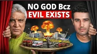 Does evils disprove God Javed Akhtar best evidence refuted by Abuzar responds ❤️