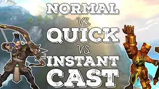 SMITE: Normal Cast VS Quick Cast VS Instant Cast