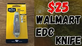 $25 Walmart EDC Challenge! Buck Knife! 