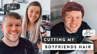 Cutting My Boyfriends Hair | Lockdown Barber Shop