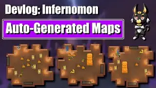 Improving Auto-Generated Maps in my Dungeon Crawler Game | Devlog | Infernomon