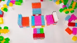 Satisfying DIY Blocks Dining Table | ASMR Building Blocks | Block game #asmr #buildingblocks #lego 