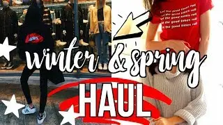 affordable winter/spring haul - shein.com, romwe.com, forever 21, etc