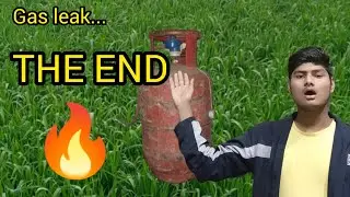 What happened when gas leak out from cylinder | science experiments | #mrindiahacker 