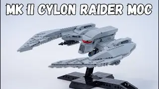 J&ouml;het megint egy kis Battlestar Galactica? 😎 (MK II Cylon Raider MOC by Rubblemaker)