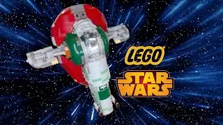 LEGO Star Wars 75243 20th Anniversary Slave 1 Modification (Interior, Seismic Charge, Stand, +)