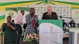 Deputy Chief Land Claims Commissioner, Mr Francois Beukman.