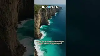 Pulau Ini Punya Tebbing Vertikal ke Laut