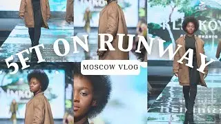 5ft on the Runway in Moscow | African Girl Owning the Walk