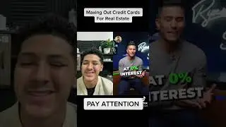 Maxing Out Credit Cards For Real Estate!!!