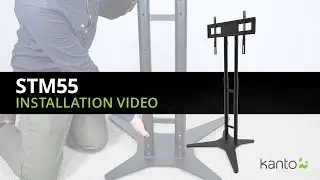 STM55 TV Floor Stand Installation Guide | Kanto Mounts