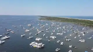 Tices Shoal July 3rd 2022 - Aerial Video