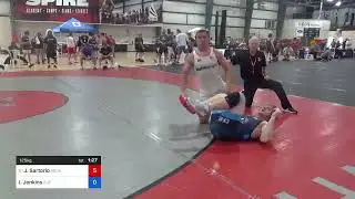 125 Kg Round Of 64 - Jacob Sartorio, Boone RTC Vs Ira Jenkins, Cliff Keen Wrestling Club C181