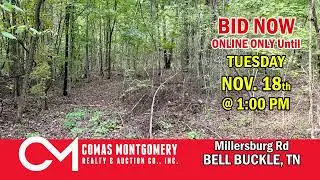 Online Auction &ndash; 2+/- Acre Wooded Lot in Bell Buckle, TN | Ends Nov. 18th, 2025
