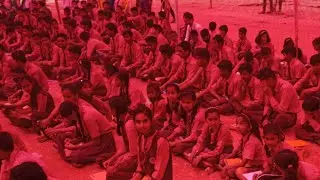 students are participate in Hawan | Children's paradise public school|jiyalal roy chowk shekhpur,muz