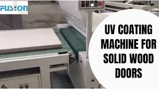 UV Coating Machine for solid wood doors