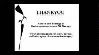 Aurora Self Storage at Usstoragesearch.com CO Storage