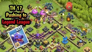 Th17 vs TH 18 Dragon Spam Attack Strategy. #coc #th17 #townhall17 #clashofclans 
