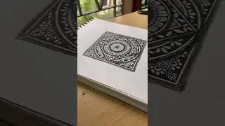 3Dmandala art #timelapseart #timelapse #3dmandala  #mandalaart #mandala #art #subscribetomychannel