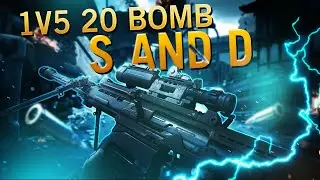 1V5 20 Kills S&D Match CODM Raw Live Stream Footage Call of Duty Mobile