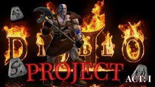 PD2 - Project Diablo 2  - HC BARB  LEVELING - HC SSF CHALLENGE - ACT I Normal (stream vod)