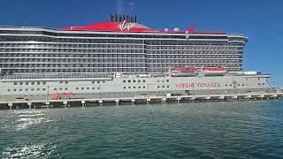 The Valiant Lady Cruise Ship docked in the the Dominican Republic. This video from an excursion.