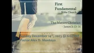 FFBC Live Sunday 6:00pm - December 14, 2025