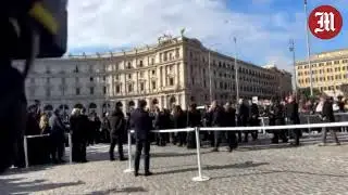Funerali Valentino