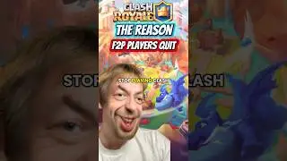Broken Evos destroy F2P players days #clashroyale #clashroyaleshorts #supercell