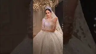 Fairy Tale White Bridal Dress | Luxury Ball Gown for Bride